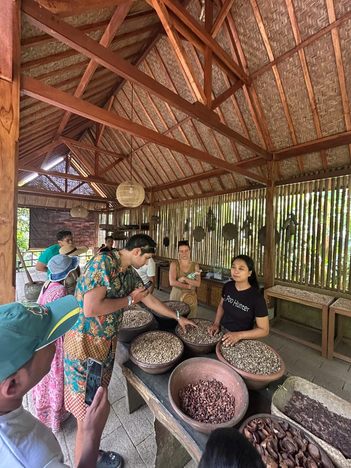 A Balinese coffee and tea tasting