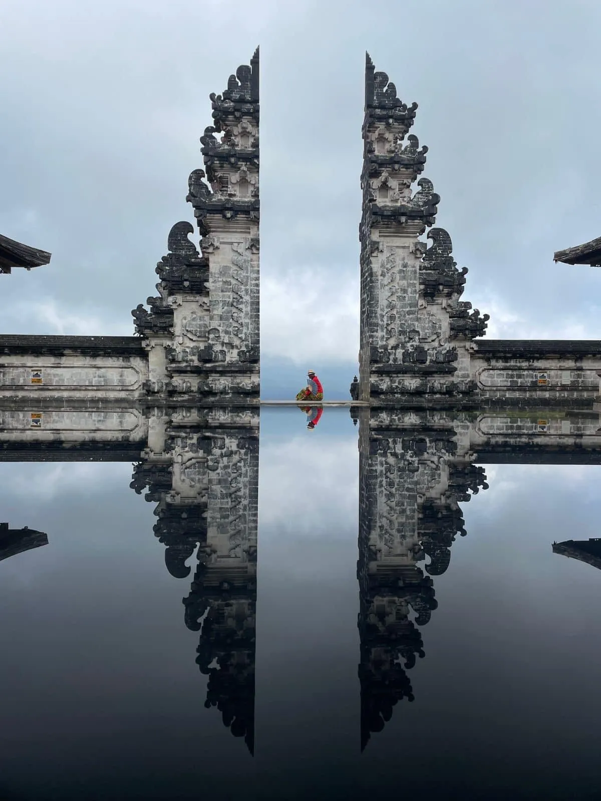 The gate of Lempuyang Temple in East Bali